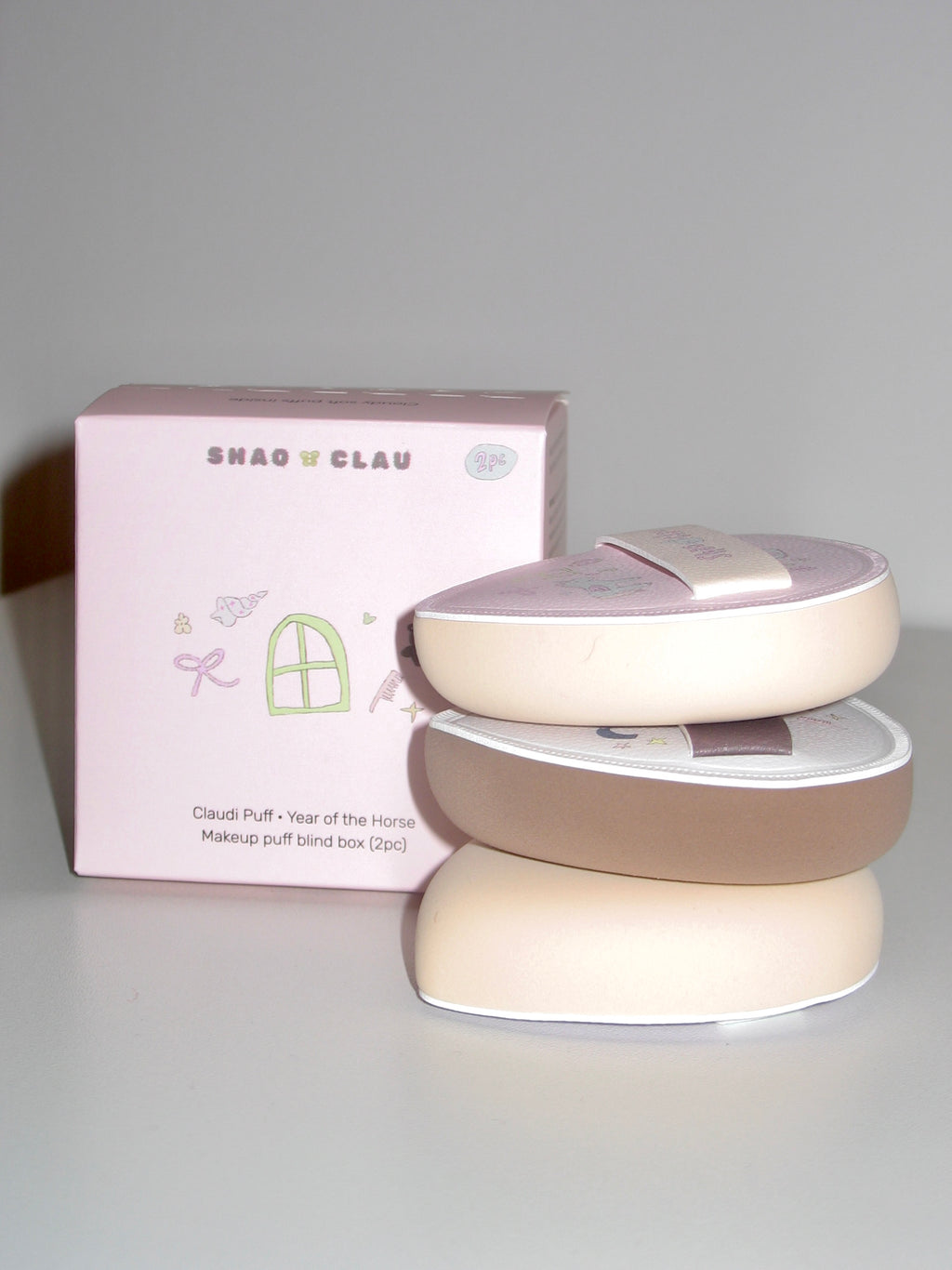 Claudi Puff Makeup Puff · Year of the Horse Blind Box (2pc)
