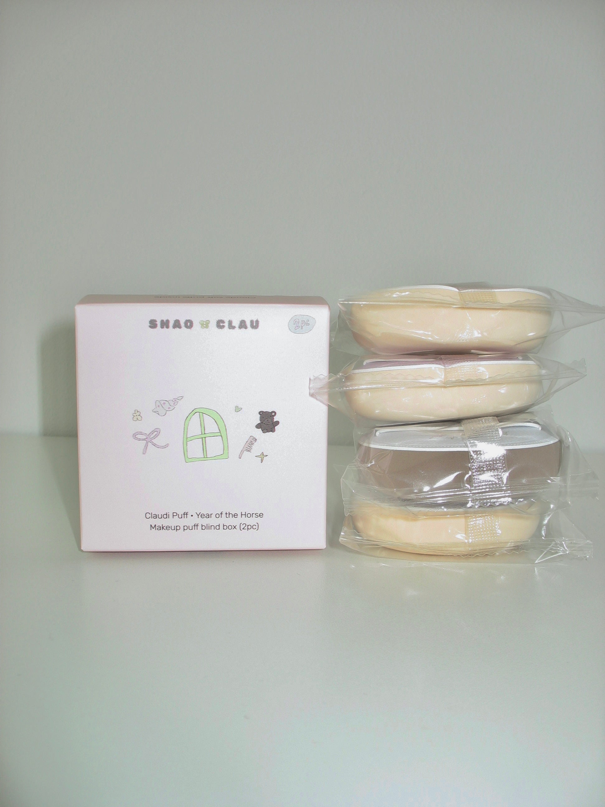 Claudi Puff Makeup Puff · Year of the Horse Blind Box (2pc)