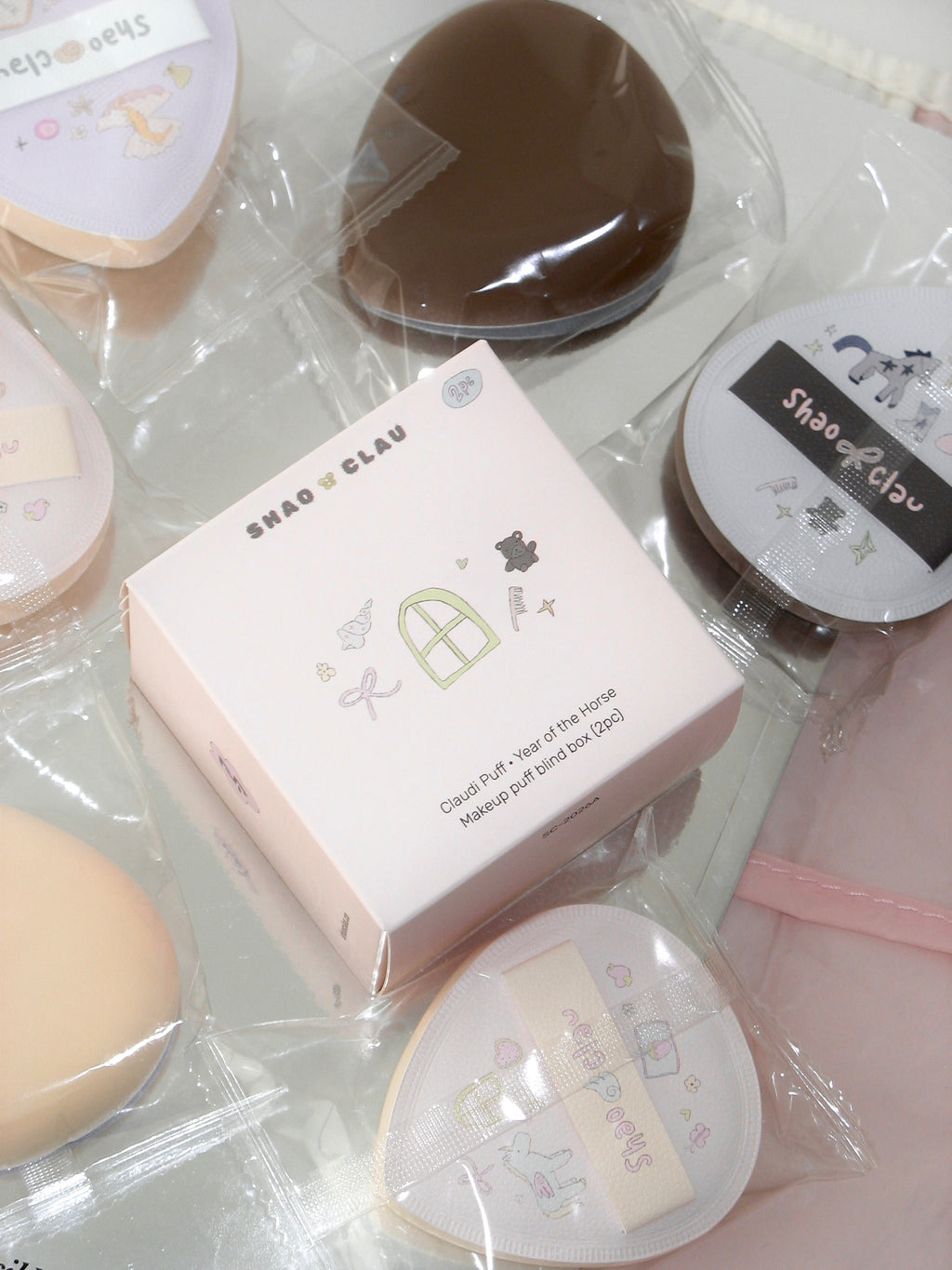 Claudi Puff Makeup Puff · Year of the Horse Blind Box (2pc)