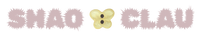 Text 'SNAOCLAU' with a yellow butterfly icon 